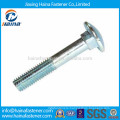 China Suppliers Zinc Plated Carriage Bolt with Partial Thread